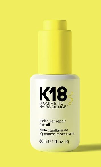 K18 molecular repair hair oil
